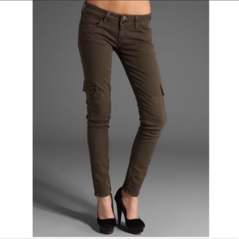 Hudson military flap cargo skinny